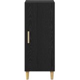  Kreveta Zidne Crni hrast 34,5 x 34 x 90 cm Konstruirano drvo | shoptok.hr