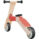 vidaXL Dječji romobil 2-u-1 crveni | shoptok.hr