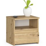 AKORD Cl1 Nočna Omarica, 1 Predal, Hrast Artisan, (5000332030) | Shoptok.si