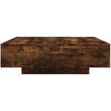  Stolić za kavu s LED svjetlima boja hrasta 100x100x31 cm | Eponuda.ba
