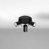  Stropna svetilka RING 3P črna, (21348126) | Shoptok.si