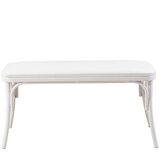  oliver bench - white white bench Cene