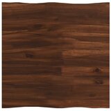  Pravokutni stolni vrh 50 x 50 x 3 cm Četvrtasti - Tamno smeđa 50 x 50 x 3 5 cm Živi rub 2 strane | shoptok.hr