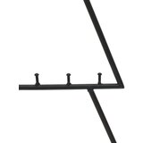  Metalno ukrasno božićno drvce crno 60 cm | shoptok.hr