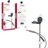 Ven-Dens 2 u 1 Lavalier Mikrofon s 3,5mm Splitterom - Crna | shoptok.hr