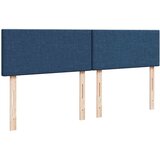  Otomanski okvir kreveta s madracima plavi 200x200cm tkanine | shoptok.hr