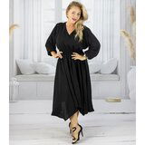 Pri ADELE midi dress with elastic waist and v-neckline | shoptok.hr