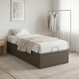  Električni podesivi okvir kreveta Siva 200 x 90 x 33,5 cm Čelik | shoptok.hr