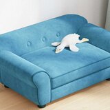 SOFA za pse tirkizna 72 x 45 x 30 cm plišana | shoptok.hr