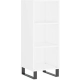 Maison Chic Komoda - Predalnik bela 34,5x32,5x90 cm inženirski les, (21716289) Cene