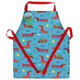 Rex London Bombažen otroški predpasnik Sunny Sausage Dog – | Shoptok.si
