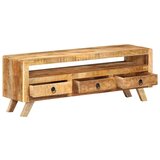 TV omarica 110x30x40 cm trden mangov les, (20731820) | Shoptok.si