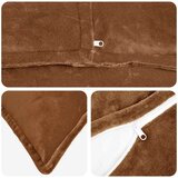  Presvlaka za jastuk 6 kom. HOUTEN Svijetlosmeđa 55 x 55 cm - Dizajn s paspulom Svijetlosmeđa 55 x 55 cm | shoptok.hr