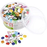 RAYHER Mozaik kamenčki, 1x1 cm, barvni sort,500g pribl. 515 kosov, (20633888) | Shoptok.si