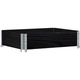  Okvir za palete crni 80 x 60 cm od masivne borovine | Eponuda.ba