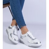 Gemre Silver platform sneakers Undina | Shoptok.si