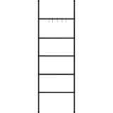  Ljestve za vješalicu za ručnike s 5 razina crne 58x175 cm željezne | Eponuda.ba