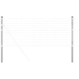 vidaXL Steber ograje. 12 pcs srebrna 70 cm Jeklo s prašnim premazom, (5000157885) | Shoptok.si