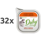 Almo Nature Daily - teletina in korenje - 100 g 32 x 100 g Cene