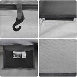  Unutarnji šator Crna 220 x 128 x 110 cm Mreža | shoptok.hr