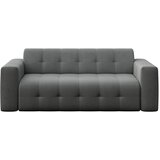 Rodier Siva baršunasti sofa 223 cm Tuil – Cijene