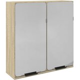  Kupaonski ormarić s ogledalom boja hrasta 64,5x20x66,5 cm drvo | shoptok.hr
