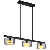 Globo 16055-3HS - led luster na sajli higgins 3xGX53/6W/230V zadimljena/crna | Eponuda.com