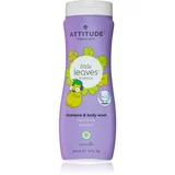 Attitude Little Leaves Vanilla & Pear otroški gel za umivanje in šampon 473 ml