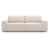 Micadoni Bež sklopiva sofa od bouclé tkanine 247 cm Jodie – Home