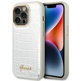 Guess HARDCASE CROCO COLLECTION SILVER CASE ZA IPHONE 14 PRO 6.1, (21834017) | Shoptok.si