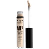 NYX Professional Makeup tekoči korektor - Can't Stop Won't Stop Contour Concealer - Fair (CSWSC1.5) | Shoptok.si