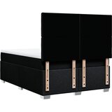  Krevet s oprugama i madracem crni 160x200 cm od tkanine | shoptok.hr
