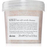 DAVINES Essential Haircare SOLU Sea Salt Scrub Cleanser piling za čišćenje za sve tipove kose 250 ml | shoptok.hr