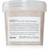 DAVINES Essential Haircare SOLU Sea Salt Scrub Cleanser piling za čišćenje za sve tipove kose 250 ml
