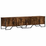 Maison Chic TV omarica - TV stojalo - Televizijska omarica dimljeni hrast 180x34x41 cm inženirski les, (21699849) Cene