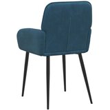  Trpezarijske stolice 4 pcs Baršun Plava 57 x 50 x 85 cm | Eponuda.com