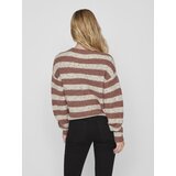 Vila Pulover 'PALINE' rjava / siva | Shoptok.si