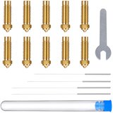 Elegoo Brass Nozzle Set for Neptune 4 Plus/Max - Set of 10 | Eponuda.com