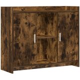 vidaXL Kreveta 98 5 x 33 x 80 cm PB - Dimljeni hrast | shoptok.hr
