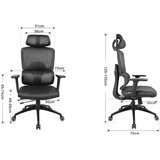 Sandberg Ergonomska stolica za gaming i ured ErgoFusion Pro | shoptok.hr