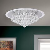 Orion DLU 2378/6/50-Kristalno plafonsko svetlo GLORIA 6xG9/40W/230V prečnik 50 cm hrom | Eponuda.com