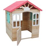 GINGER Home dječja drvena kućica za igru na otvorenom za dvorište i vrt, 115 × 102 × 129 cm | shoptok.hr