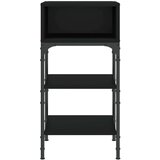 vidaXL Noćni ormarići 2 kom crni 35x34 5x70 cm od konstruiranog drva | shoptok.hr
