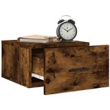  Zidni noćni ormarići 2 kom dimljenog hrasta 35x35x20 cm | shoptok.hr