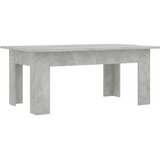  Stolić za kavu boja betona 100 x 60 x 42 cm konstruirano drvo | shoptok.hr