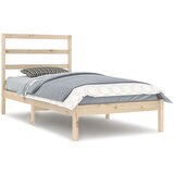 The Living Store Posteljni okvir iz trdne borovine 90x200 cm - Posteljni Okvir, (21524549) | Shoptok.si