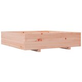 vidaXL vrtno cvetlično korito 100x100x26,5 cm trden les douglas, (21266411) Cene