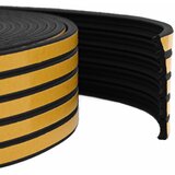  Samoljepiva brtvila za prozore Crna 9 x 4 mm 50 m EPDM pjena Cijene