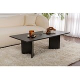 Kalune Design Črna klubska mizica v mat dekorju 60x119 cm Sabin – | Shoptok.si