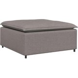  Modularni kavč s podnožjem, sivo-rjav 100x100x48 cm, (5000138242) | Shoptok.si